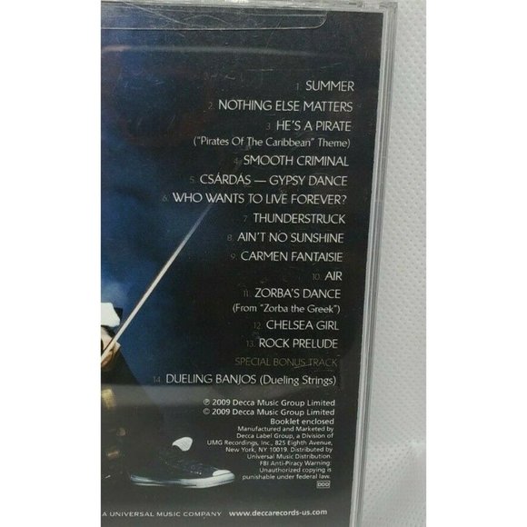 David Garrett Audio CD By David Garrett No Scratches Decca 2009 - Picture 6 of 11